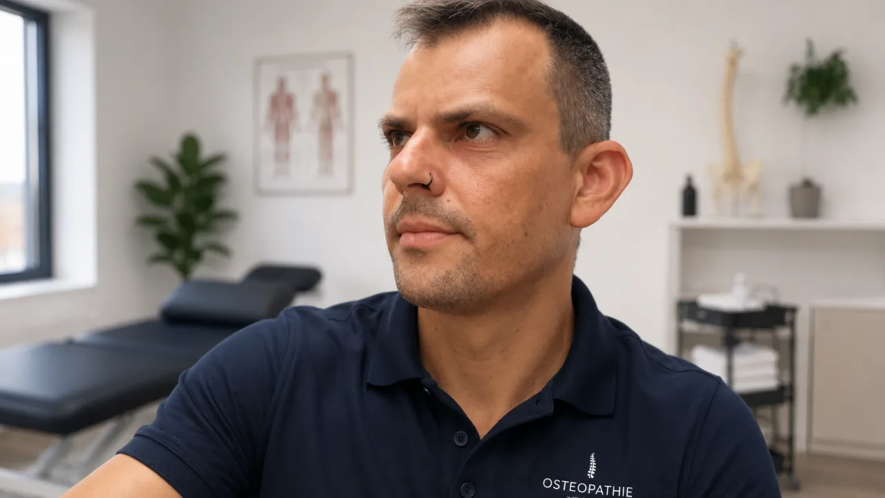 Frederik Knievel – Osteopath und Heilpraktiker in seiner Praxis in Ostseebad Rerik